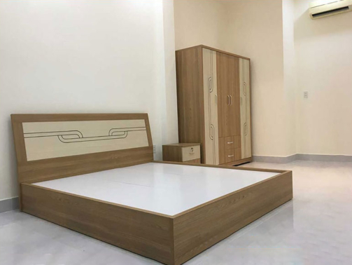 Bộ giường tủ gỗ công nghiệp 001