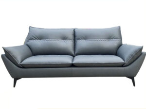 Sofa băng da màu xám 2202