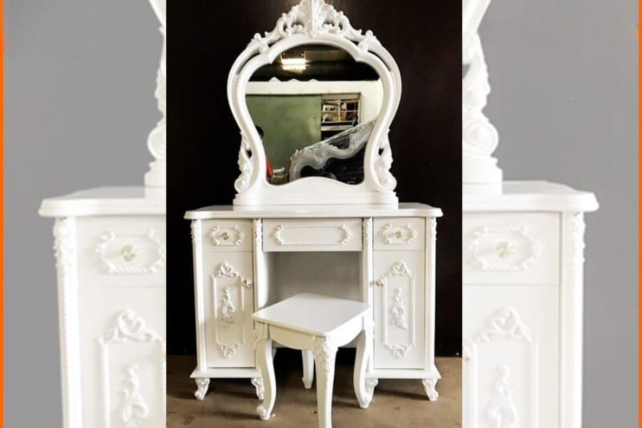 Bàn trang điểm cổ điển 5467 40 Bàn trang điểm cổ điển 5467
