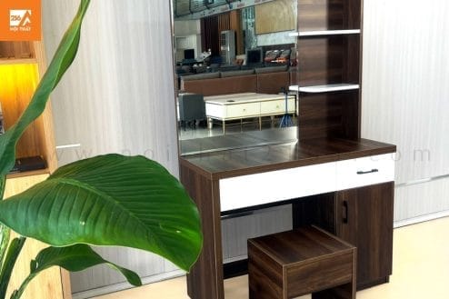 Bàn trang điểm gỗ công nghiệp 01