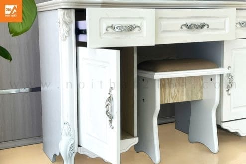 Bàn trang điểm gỗ công nghiệp 03 46 Bàn trang điểm gỗ công nghiệp 03