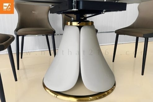 Bàn ăn thông minh mặt đá Ceramic 96