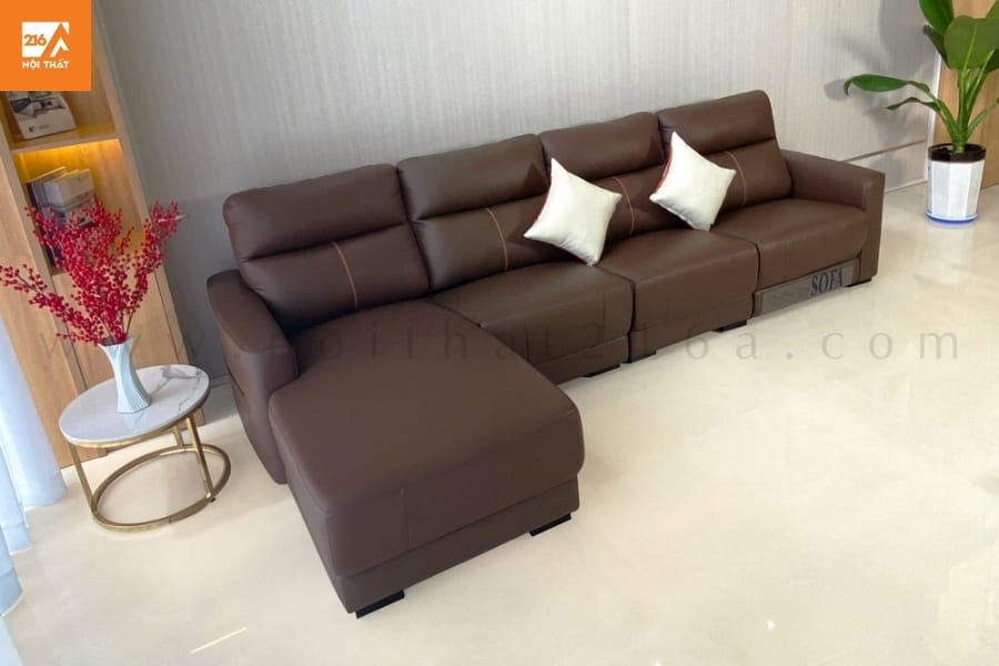Sofa da bò nhập khẩu 993 49 Sofa da bò nhập khẩu 993