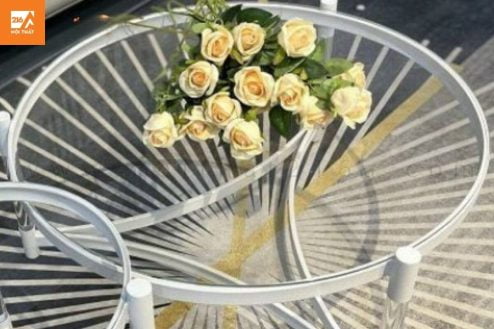 Bàn trà đôi nhỏ gọn đơn giản Sevda