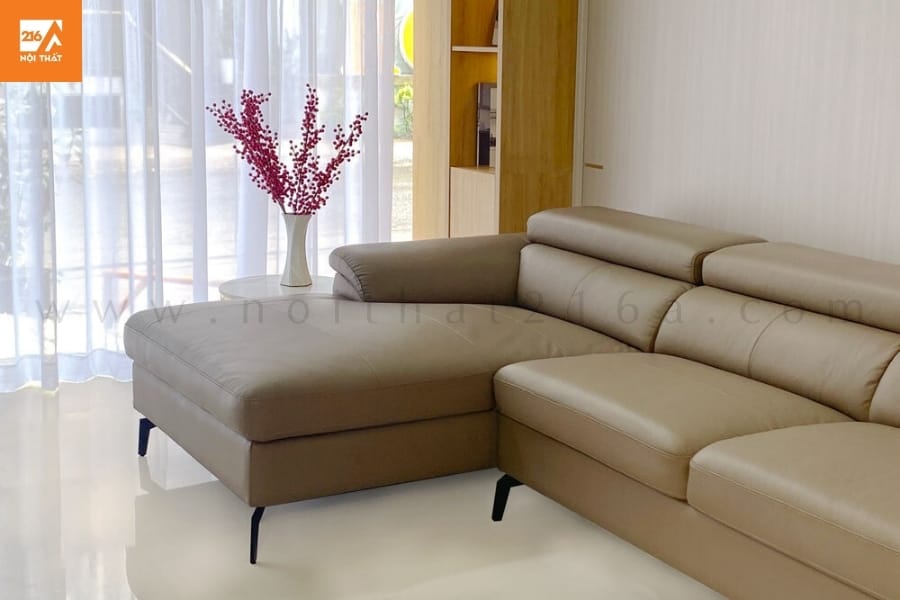 Sofa da phòng khách A034 49 Sofa da phòng khách A034