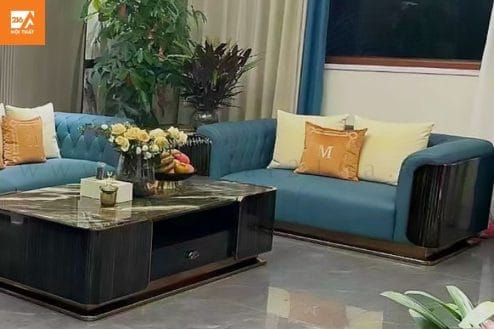 Sofa da nhập khẩu cao cấp A07 45 Sofa da nhập khẩu cao cấp A07