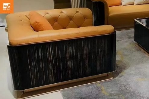 Sofa da nhập khẩu cao cấp A09
