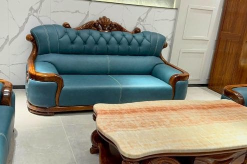 Sofa gỗ mun cao cấp GM3