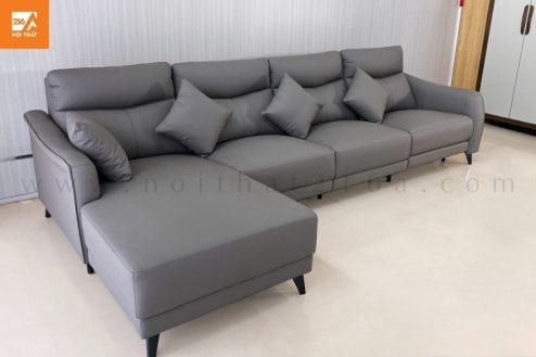 Sofa thư giãn chỉnh điện da bò A39