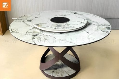 Bàn ăn thông minh mặt đá có bếp từ 45 Bàn ăn thông minh mặt đá có bếp từ