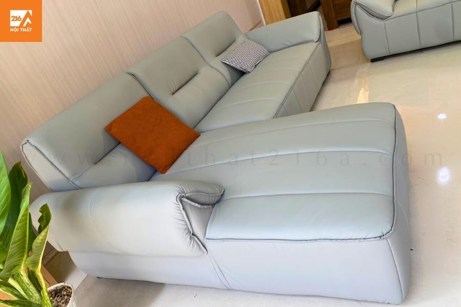 Sofa vải giả da nhập khẩu cao cấp 310 47 5 2