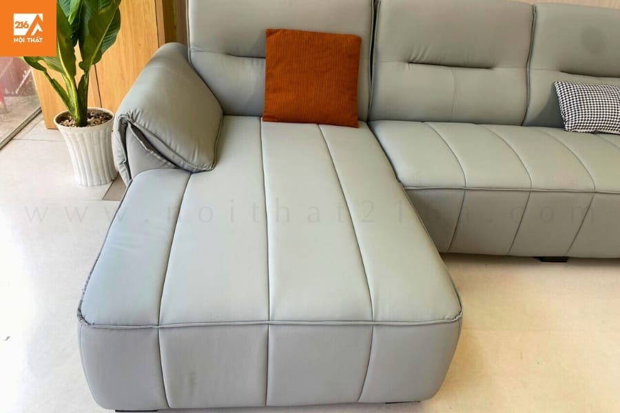 Sofa vải giả da nhập khẩu cao cấp 310 50 Sofa da bò nhập khẩu cao cấp 310