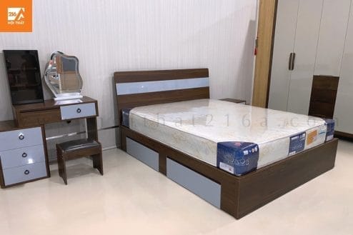 Giường ngủ gỗ công nghiệp chống ẩm 02