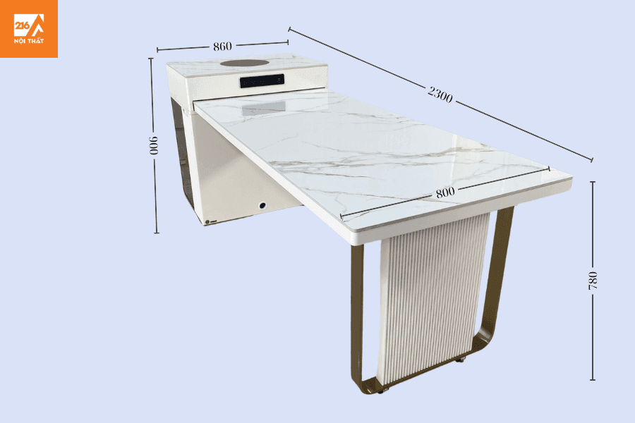 Bàn ăn kết hợp đảo bếp 2697