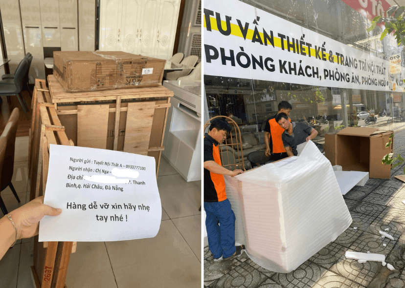 Bàn Đảo Bếp Chân V