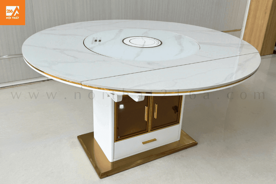 Bàn ăn mặt đá thông minh LuxStone 44 Bàn Ăn Mặt Đá Thông Minh LuxStone