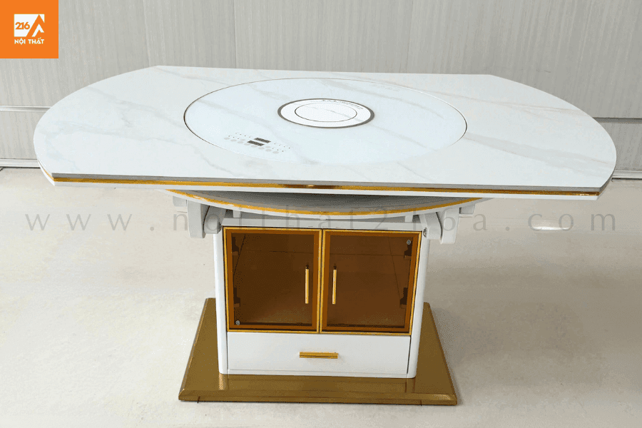 Bàn ăn mặt đá thông minh LuxStone 41 Bàn Ăn Mặt Đá Thông Minh LuxStone