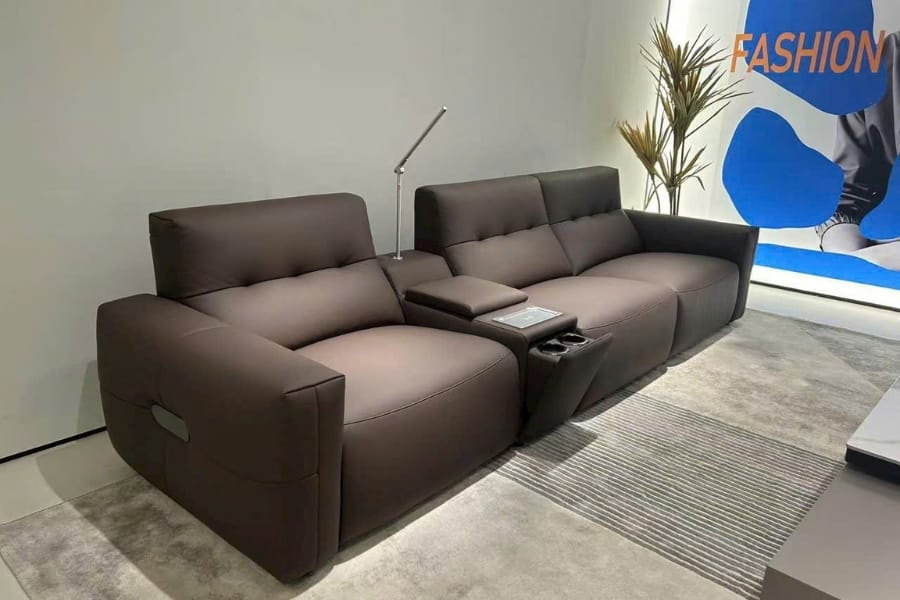 Sofa da bò nhập khẩu Bologna 43 Sofa da bò nhập khẩu Bologna