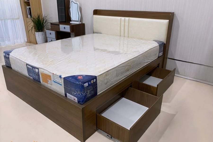 Giường Ngủ Thông Minh Chống Ẩm Bằng Gỗ Công Nghiệp Giải Pháp Tiết Kiệm Diện Tích Cho Mọi Không Gian 2 Giường Ngủ Thông Minh
