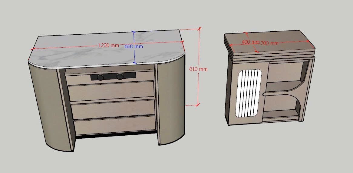 Thiết Kế Bàn Ăn Đảo Bếp Thông Minh: Bản Vẽ Kỹ Thuật, Kích Thước Chi Tiết, Gấp Gọn Và Kéo Dài Linh Hoạt 5 Thiết Kế Bàn Ăn Đảo Bếp Thông Minh