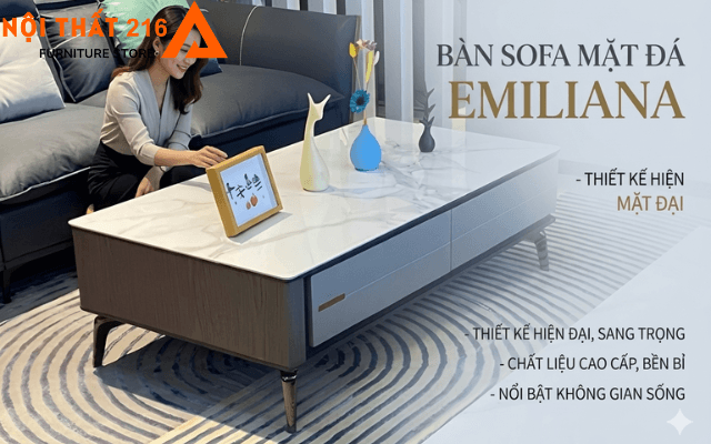 Top mẫu bàn trà mặt đá nhập khẩu dẫn đầu xu hướng 2026 5 Ban-sofa-mat-da-Emiliana