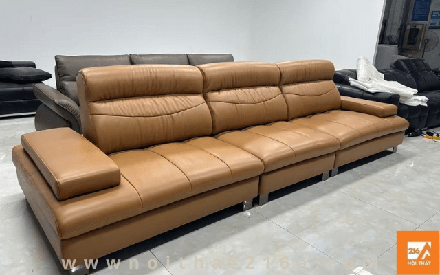 Sofa giường thông minh Mocaro N1 màu nâu dễ phối 44 Chat-lieu-da-va-mau-sac-cua-sofa-giuong-Mocaro-chinh-dien