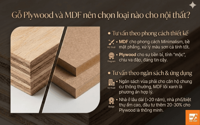 So sánh gỗ Plywood và Mdf loại nào phù hợp nội thất 2026? 4 Go-Plywood-va-MDF-nen-chon-loai-nao-cho-noi-that