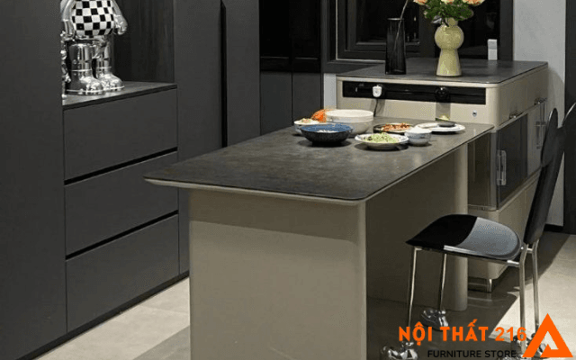 Cách đặt bàn đảo bếp đúng phong thủy mà bạn cần nên biết 2 Ban dao bep la gi Phu hop voi nhung kieu nha nao