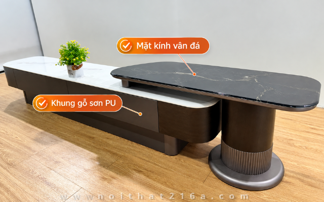 Kệ ti vi 297 mặt kính vân đá nhập khẩu 56 ke-ti-vi-297-4